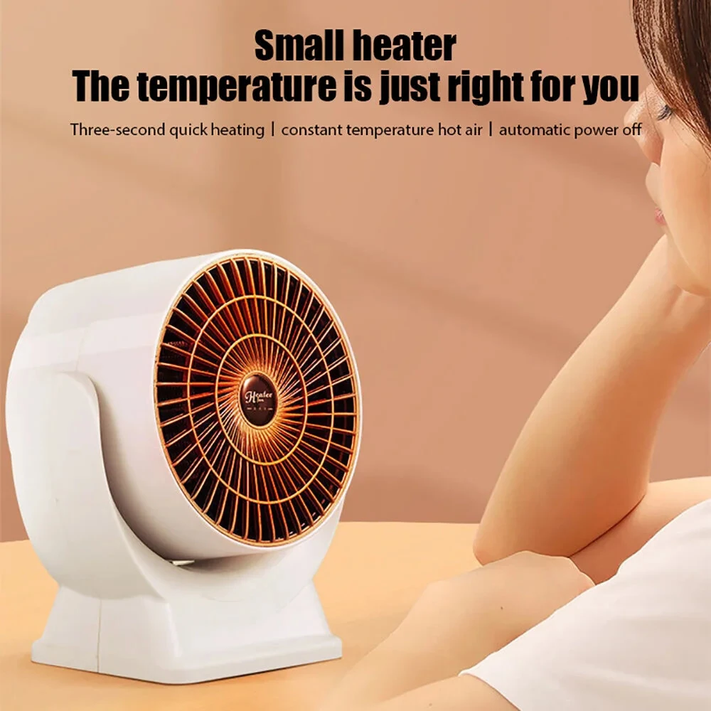 (image for) 650W Electric Heater with Rapid Heating Intelligent Temperature Control Overheat Protection for Home Office Use
